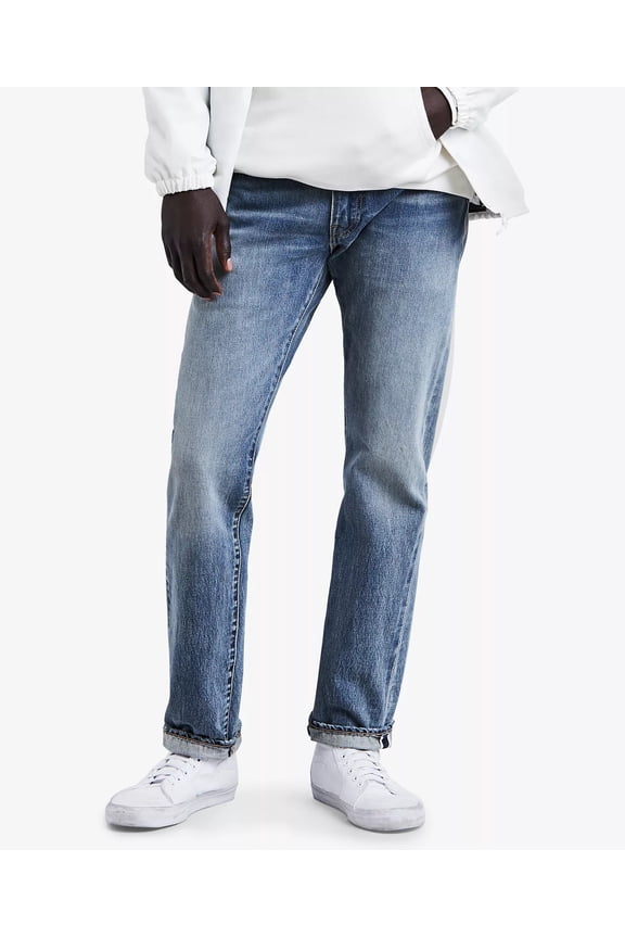 Men's 511 Slim Fit Non Stretch Selvedge Jeans (Medium Wash, W31 x L30)