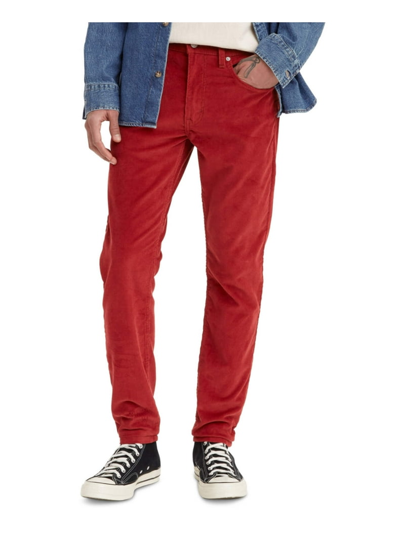 LEVI’S RED Levi's Red Positively Superior 505 Straight Cotton/Hemp Jeans