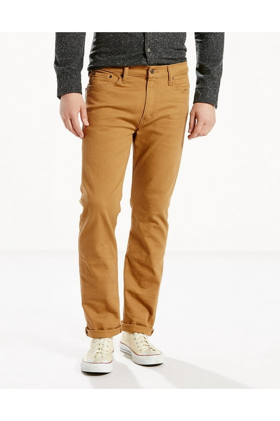 Men's Levi's® 513™ Slim Straight Stretch Jeans Color: Beige Size: 30X32