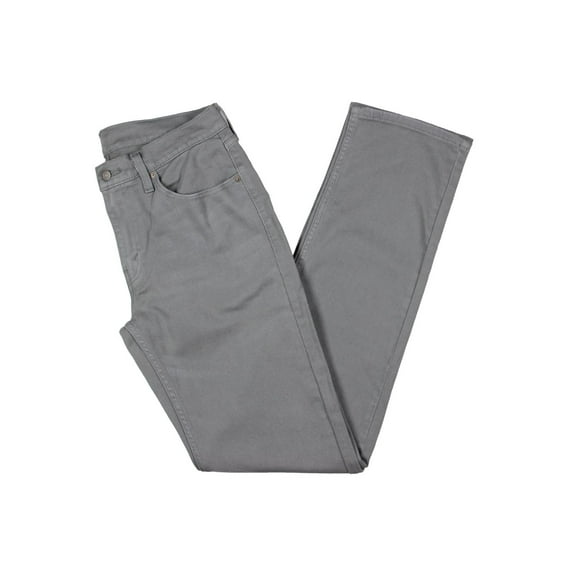 Levi's Mens Solid Stretch Straight Leg Jeans