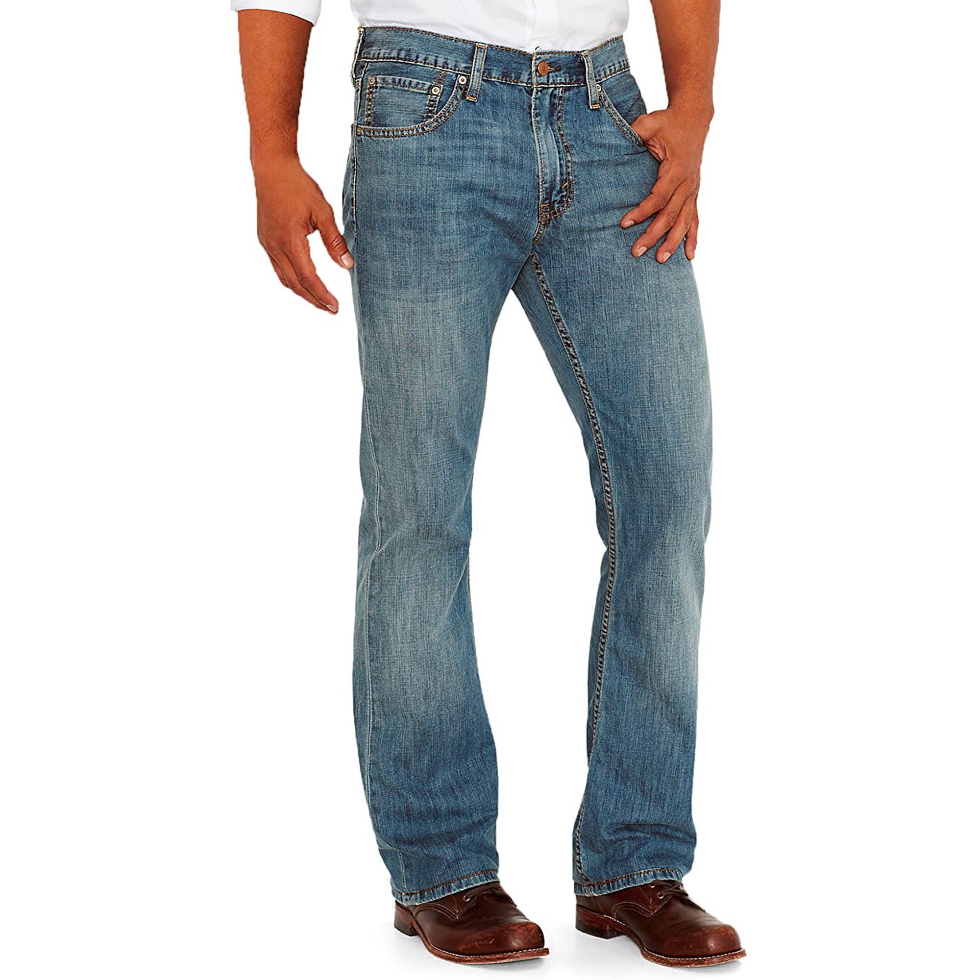 Levi's Men's 527 Slim Bootcut Fit Jeans - Walmart.com