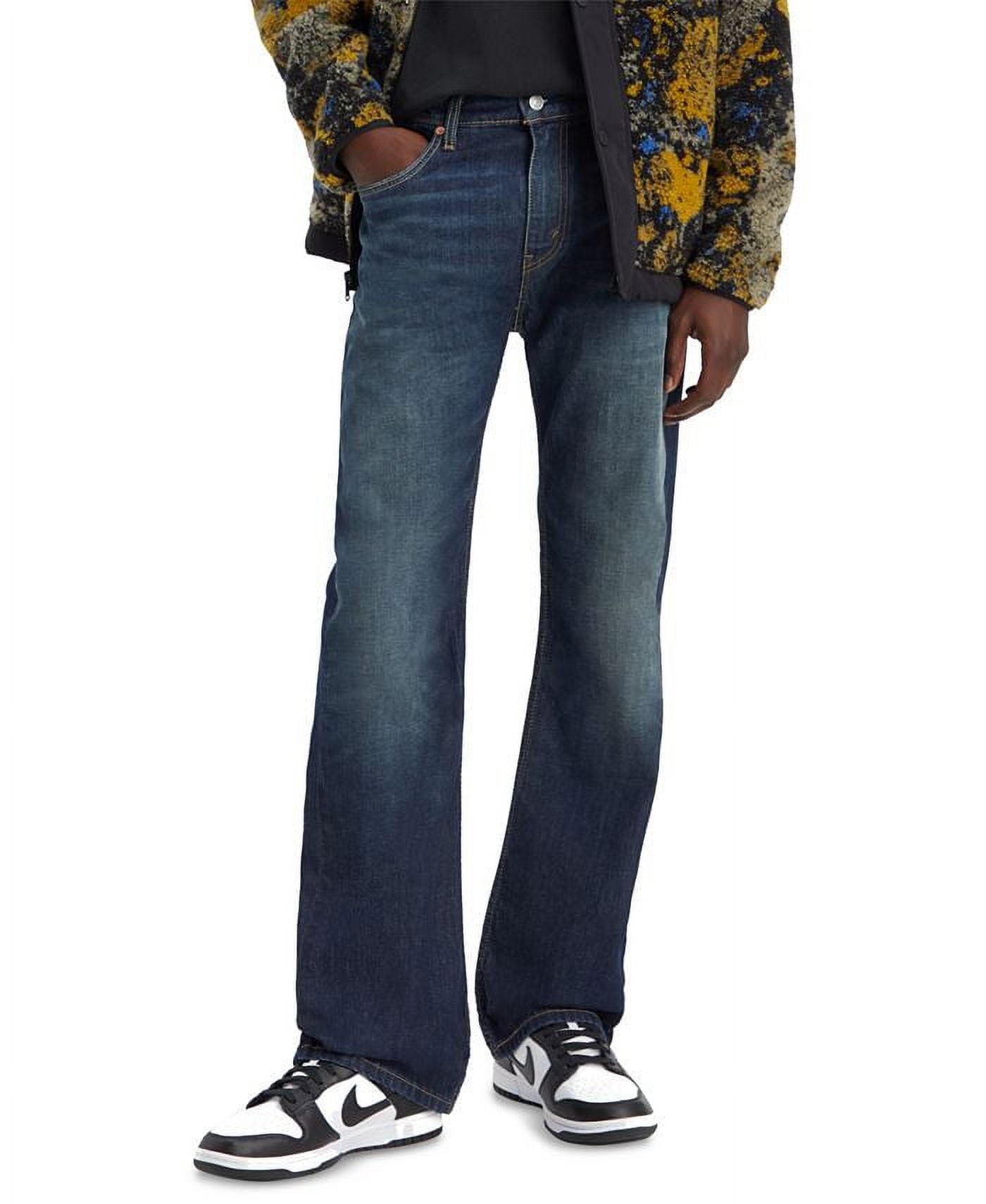 Levi's Men's 527 Sequoia Dark Wash Slim Bootcut Stretch Denim