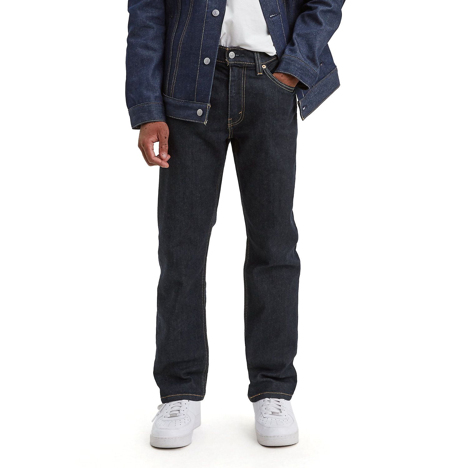 Men s Levi s 541 Athletic Fit Stretch Jean 32 Inseam Walmart