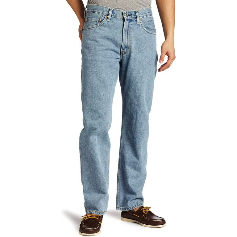 Levi s Men s 550 Relaxed Fit Jeans Standard 33W x 36L Light