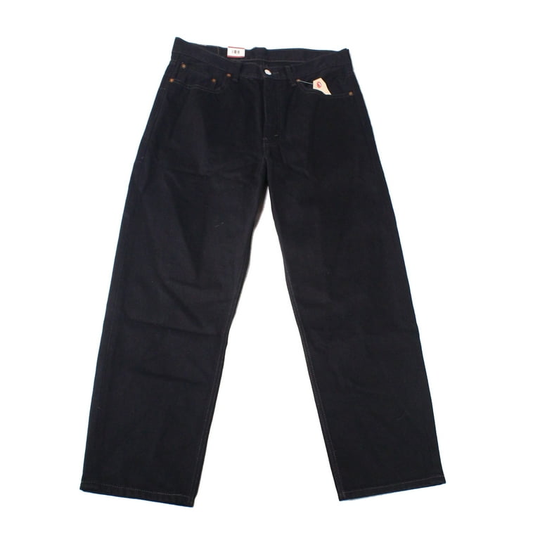 Levi's Men's 550 Relaxed Fit Jeans, Black, Size 34, Mid-Rise Levi's Men's 550 Relaxed Fit Jeans, Black, Size 34, Mid-Rise