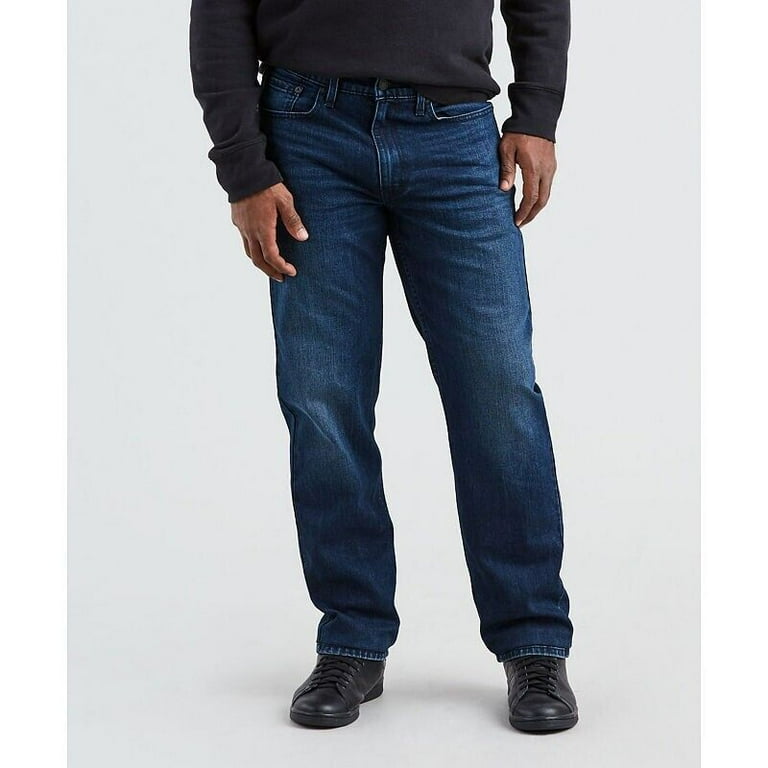 Levi s Men s 550 Relaxed Fit Stretch Jeans Size 30X34 Med Blue MSRP 60