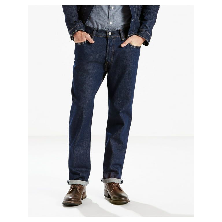 eskalere Wetland ordlyd Levi's Men's Big & Tall 501 Original Fit Jeans - Walmart.com