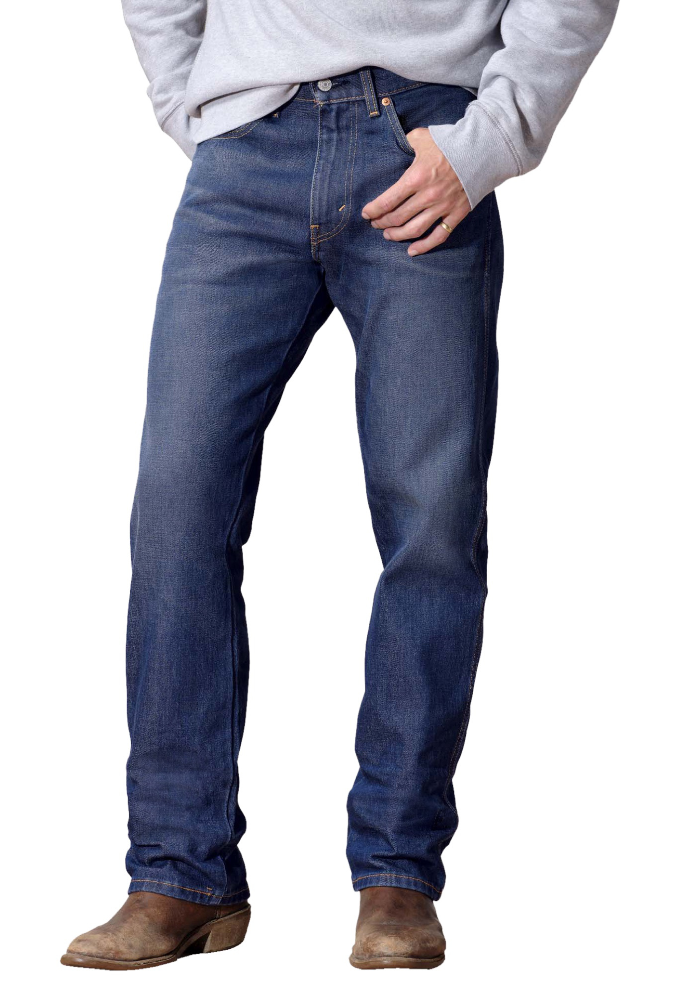 Levi's Men's Big & Tall Straight Leg Western Jeans