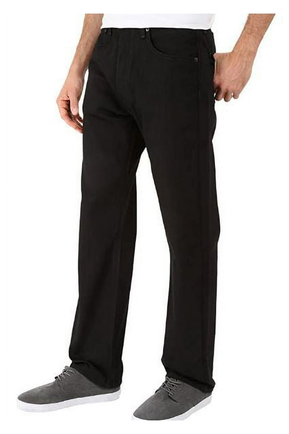 Men's Black 501 Original Shrink-to-Fit Jeans, 36x32