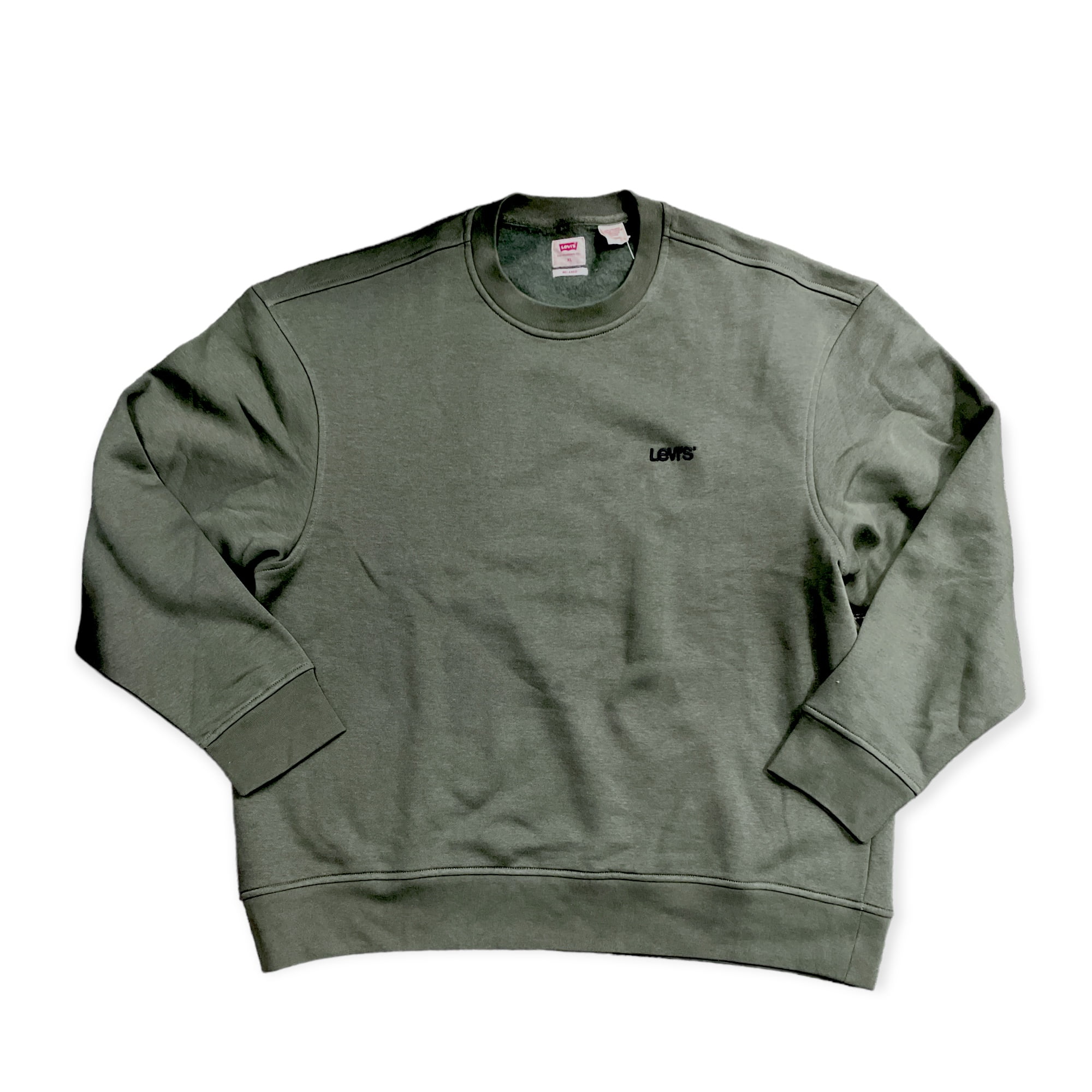 Levi's Men's Crewneck Fleece Pullover Non-Stretch Sweatshirt 