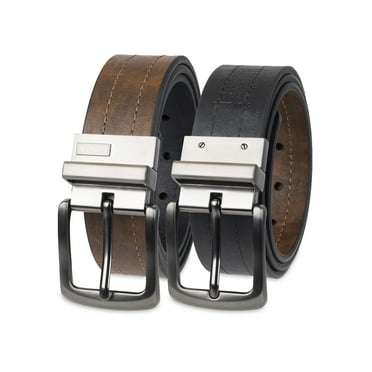 Levi's Men's Two-in-One Reversible Casual Belt, Brown/Black