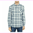 thumbnail image 1 of Levi's Men's Wilma Long Sleeve Button Down Shirt, White/Blue, L, 1 of 2