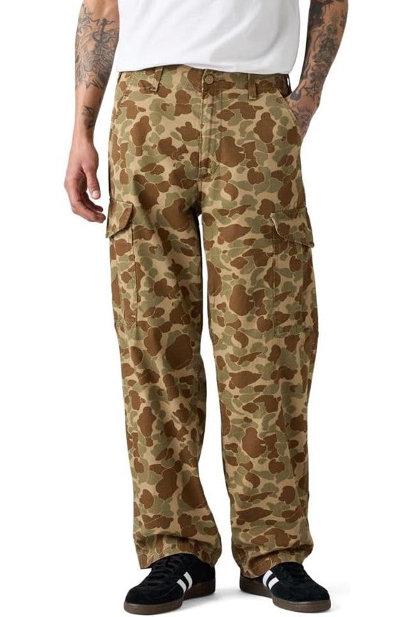 Men's XX Baggy Cargo Pant, Camo Harvest Gold (Non Stretch), 40Wx30L