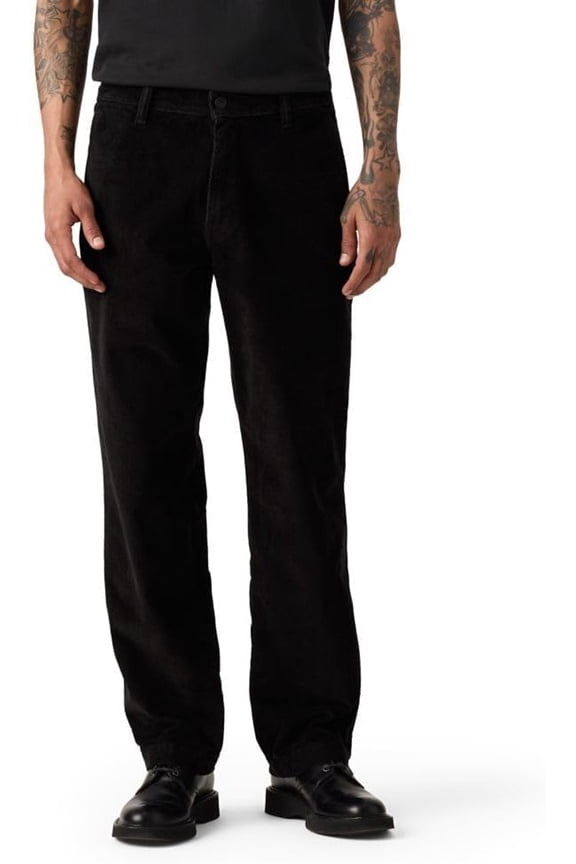 Men's XX Chino Relaxed Straight Corduroy Pants, Meteorite (Stretch), 40Wx32L
