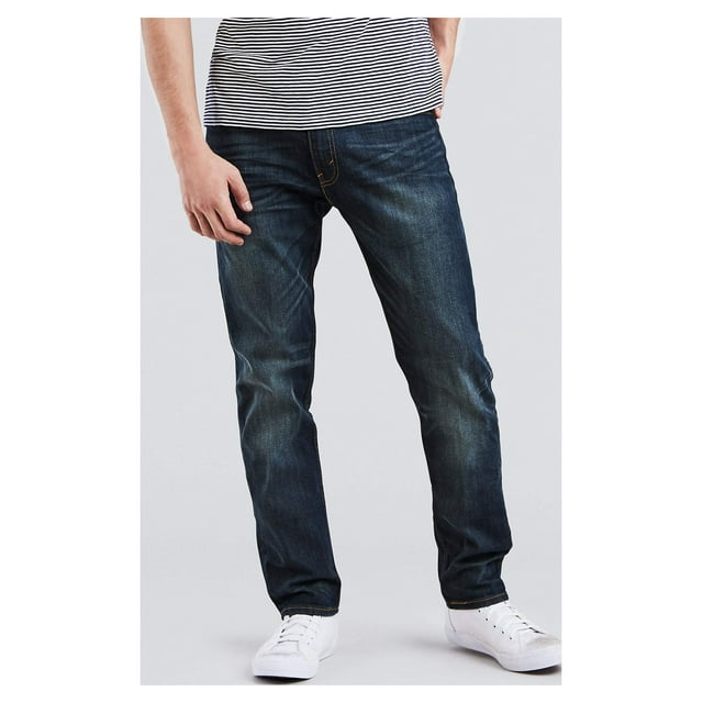 Levi's Mens 502 Regular Fit Stretch Tapered Jeans