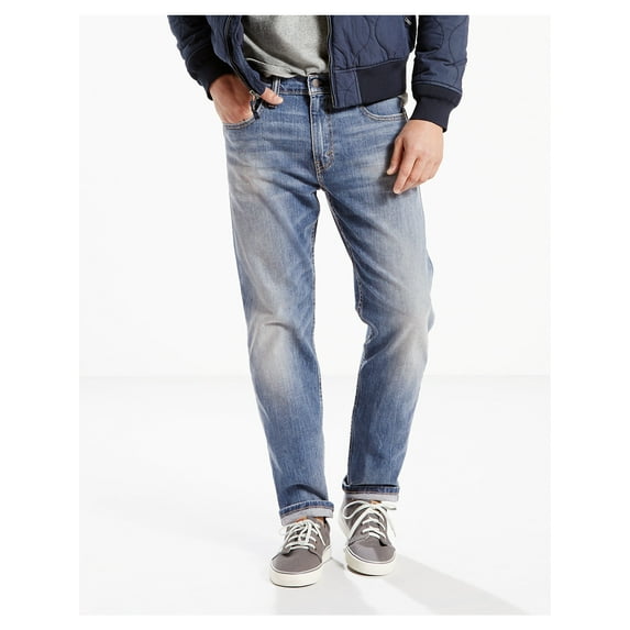 Levi's Mens 502 Regular Fit Stretch Tapered Jeans