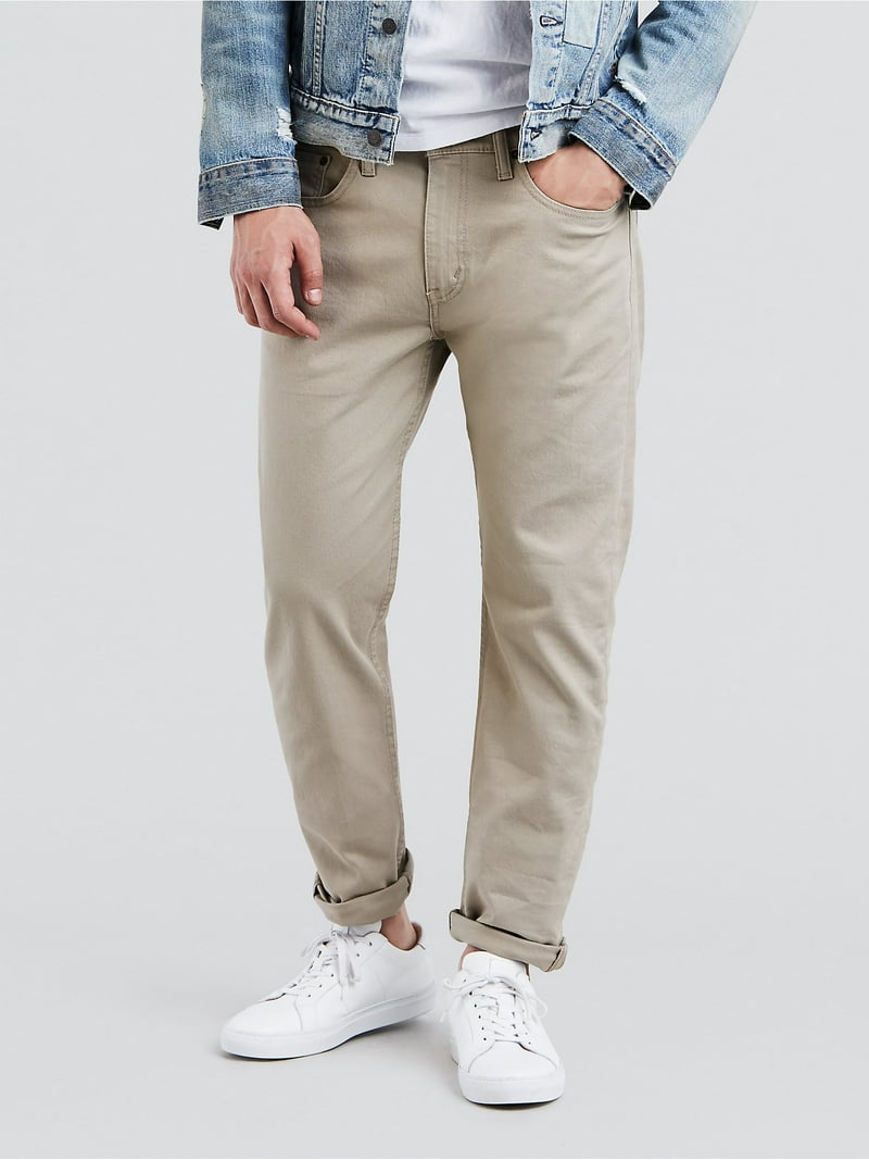 Levi's Mens 502 Regular Fit Stretch Tapered Jeans