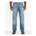 thumbnail image 1 of Levi's Mens 505 Light Wash Regular Fit Straight Leg Jeans, 1 of 2