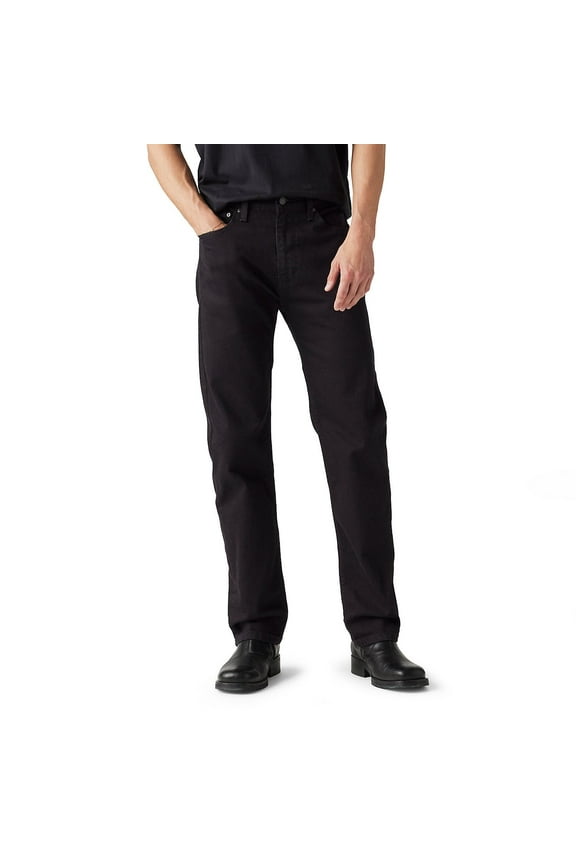 Mens 505 Regular Native Cali Black Stretch