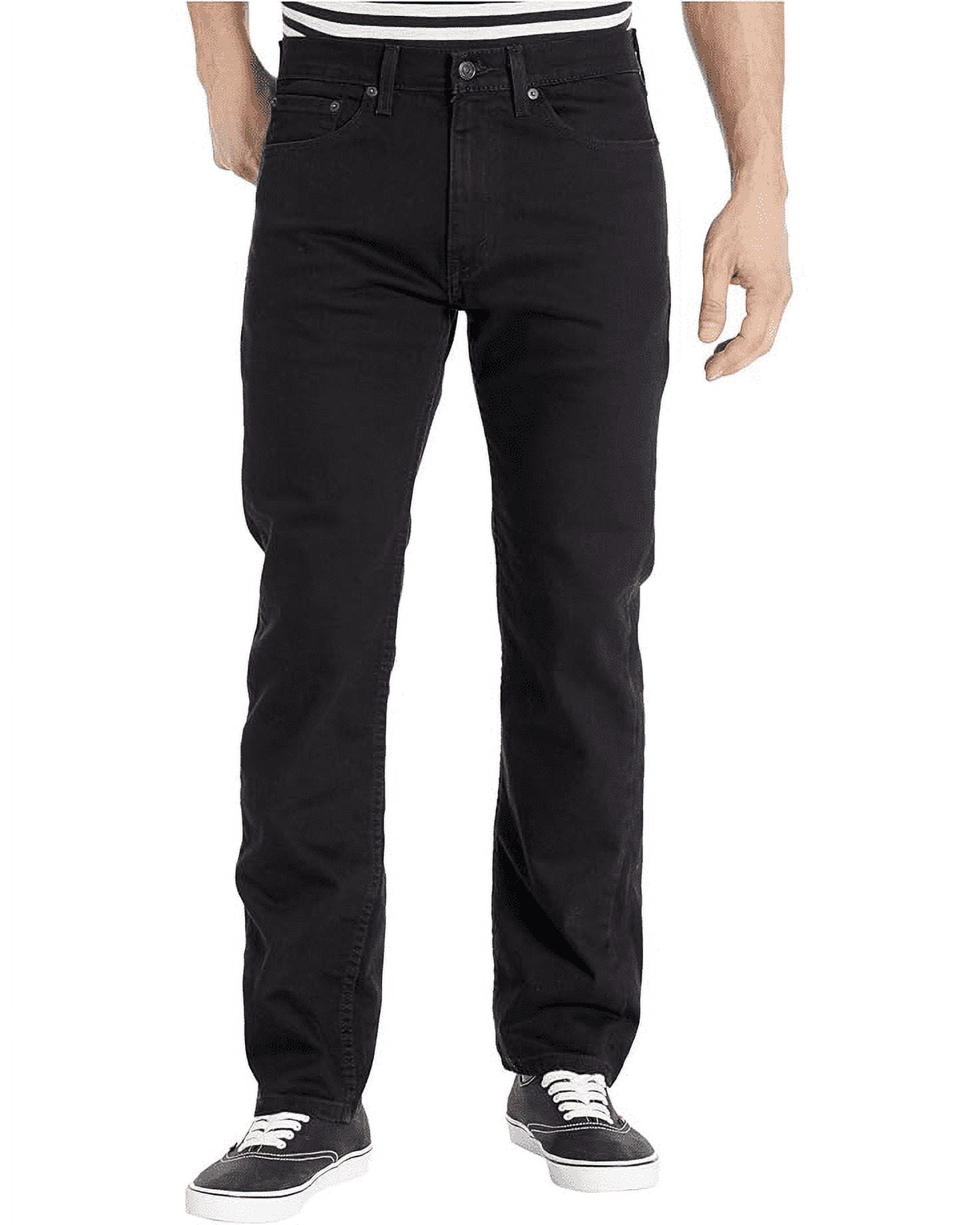Levi's Mens 505 Regular Native Cali Black Stretch - Walmart.com