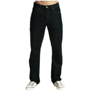 Levis Mens 505 Regular Fit Straight Leg Jeans - Tumbled Rigid - 34x36