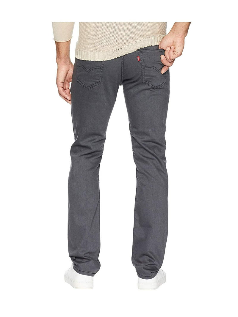 Mens Jeans Levi's 511 Grey Stretch Levi's Mens 511 Slim Grey