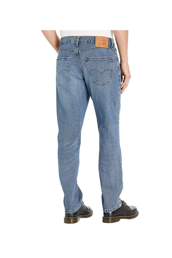 Mens 541 Athletic Fit Blue Comet Destructed Tencel Stretch