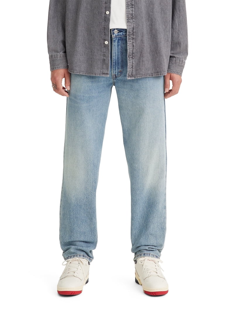 Levi's Men's 550 Relaxed Taper Fit Jeans, Sits at Waist, Relaxed