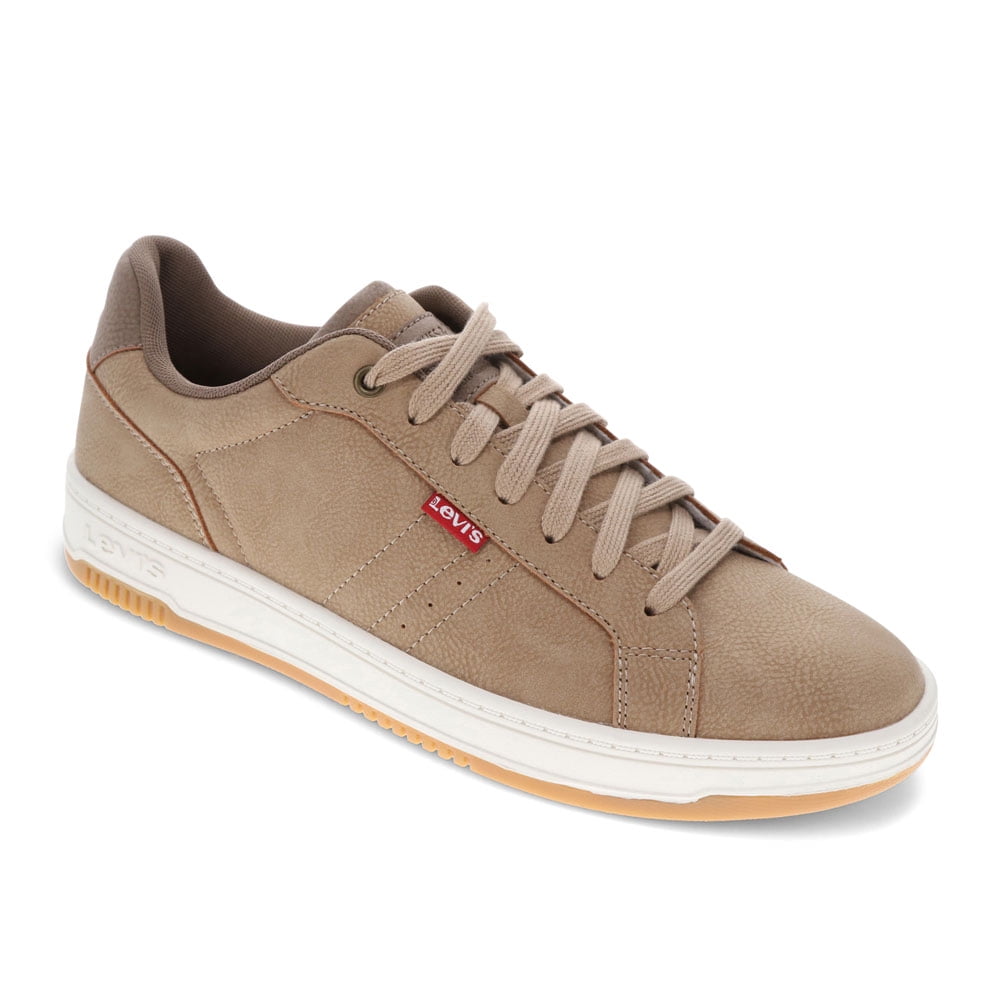 Levi s Men s Casual Lace up Sneaker with Synthetic Leather Upper Classic Low top Design Walmart