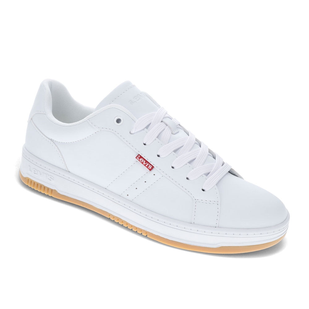 Levi Carson Levi's Mens Carson Synthetic Leather Casual Lace Up Sneaker Shoe ...