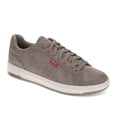 LEVI'S Darrow Wedge - Chaussures Lacets Homme En Cuir Noir | Style Décontracté