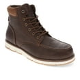 thumbnail image 1 of Levi's Mens Dean SH Vegan Leather Lace Up Moc Toe Rugged Casual Boot, 1 of 1