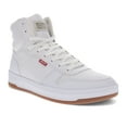 thumbnail image 1 of Levi's Mens Drive Hi Synthetic Leather Casual Hightop Sneaker Shoe, 1 of 7