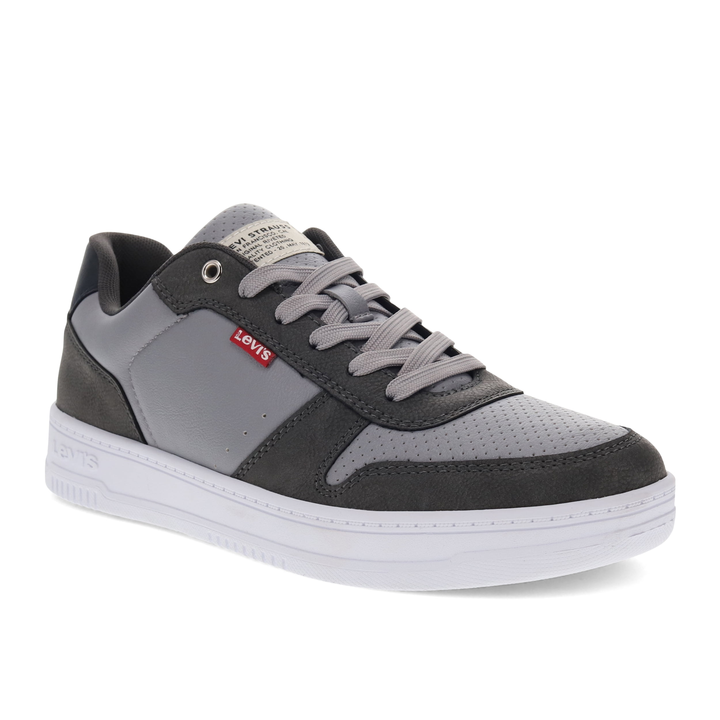 Levi's Mens Drive Lo Vegan Synthetic Leather Casual Lace Up Sneaker ...