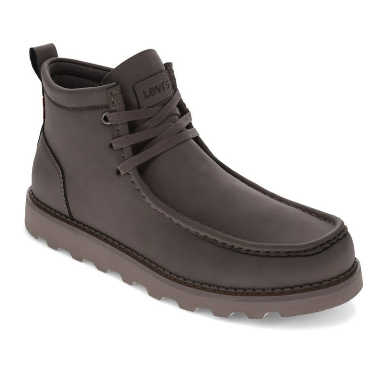 Vegan leather top boots mens
