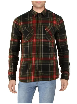 Levi's Men's Denver Broncos Plaid Button-Up Shirt - Macy's