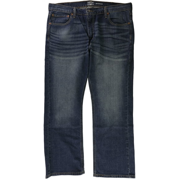 Levi's Mens Signature Boot Cut Jeans, Blue, 40W x 30L