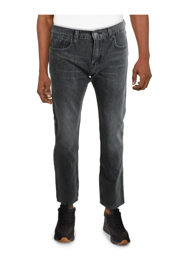 Men's 502 Regular Taper Fit Jeans Grey Size 30X32