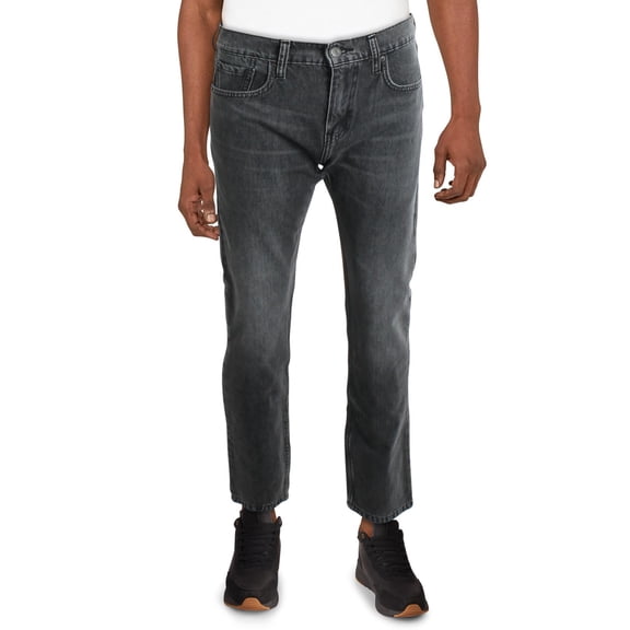 Levi's Men's 502 Regular Taper Fit Jeans Grey Size 30X32