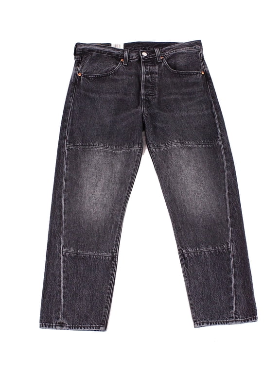 Men's Altered Drop Crop Jeans Black 32