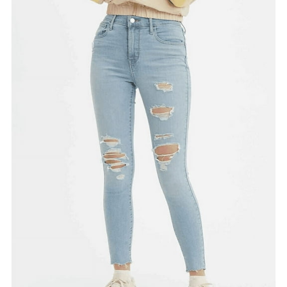 Levi's ONTARIO TOWER LT. WASH Women's 720 High Rise Skinny Jean 12S/W31 L28