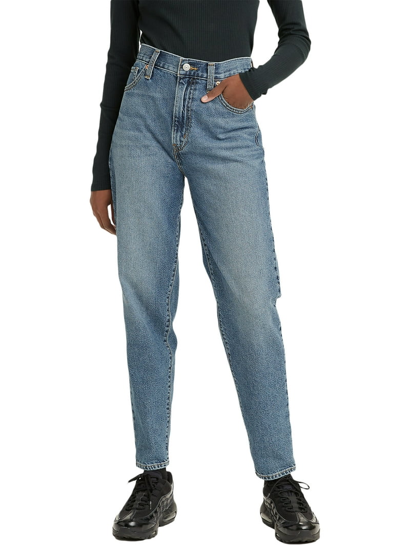 Levi's Original Red Tab Women's High-Waisted Mom Jeans - Walmart.com
