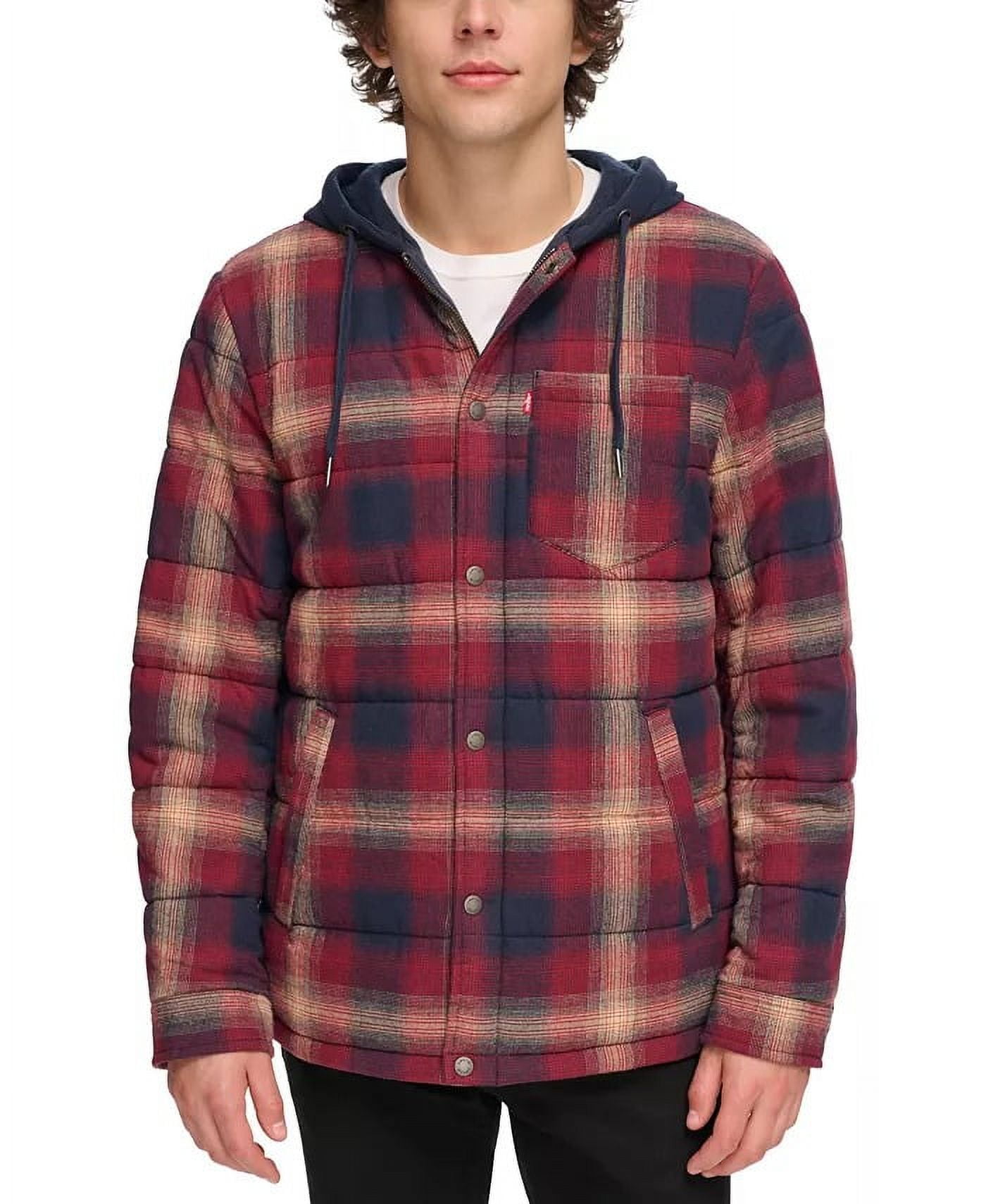 Levi's quilted shirt jacket deals