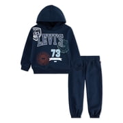 Levi's Boys 2-Piece Multi-Hit Jogger Set, Sizes 2T-4T