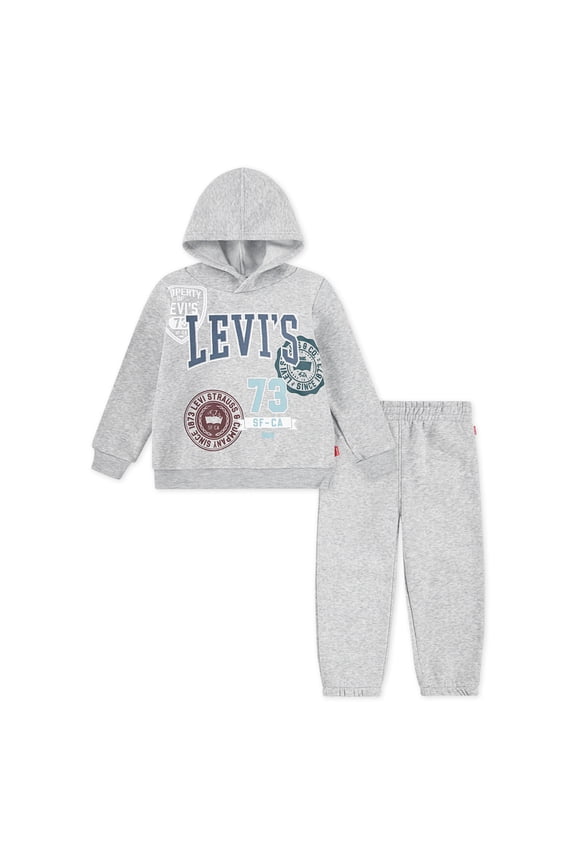 Levi's Boys 2-Piece Multi-Hit Jogger Set, Sizes 2T-4T