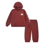 Levi's Boys 2-Piece Patch Hoodie & Jogger Set, Sizes 2T-4T