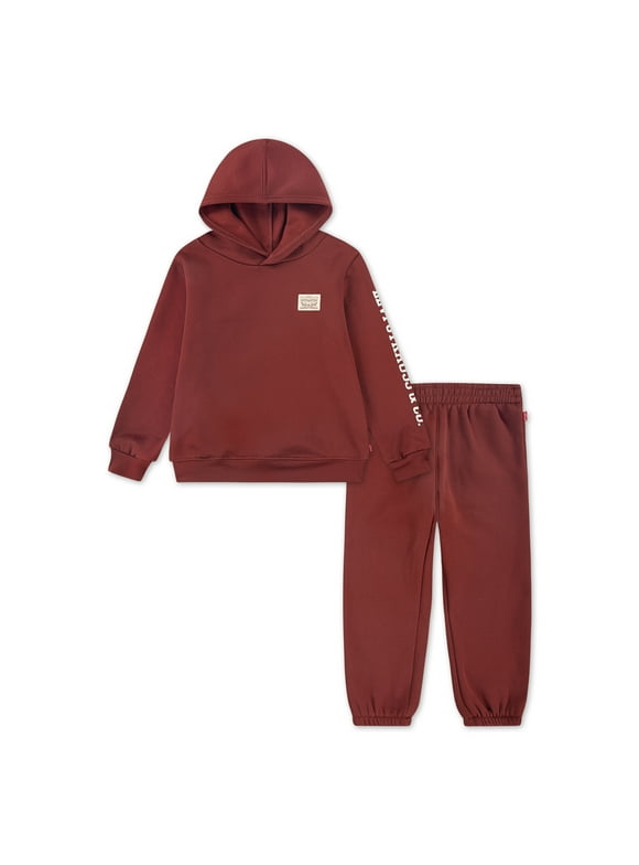 Boys 2-Piece Patch Hoodie & Jogger Set, Sizes 4-7