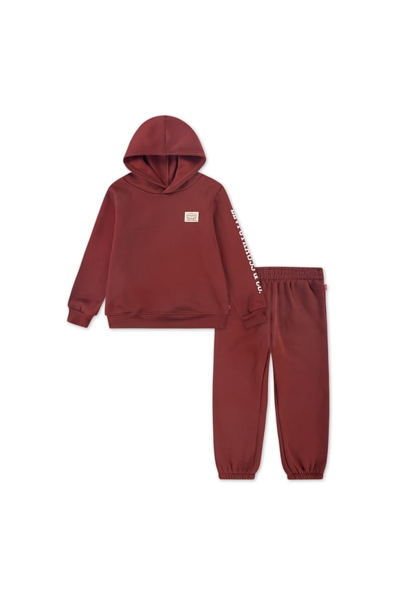 Boys 2-Piece Patch Hoodie & Jogger Set, Sizes 4-7