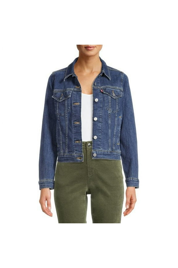 Red Tab Women's Original Trucker Denim Jacket