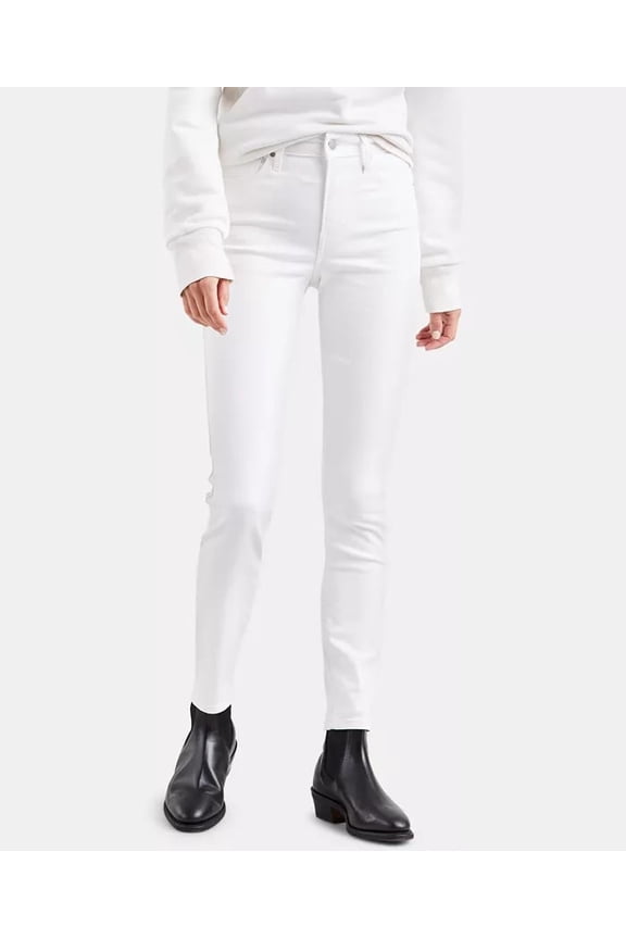 SOFT CLEAN WHITE Women's 721 High-Rise Skinny Jeans, US 26x30